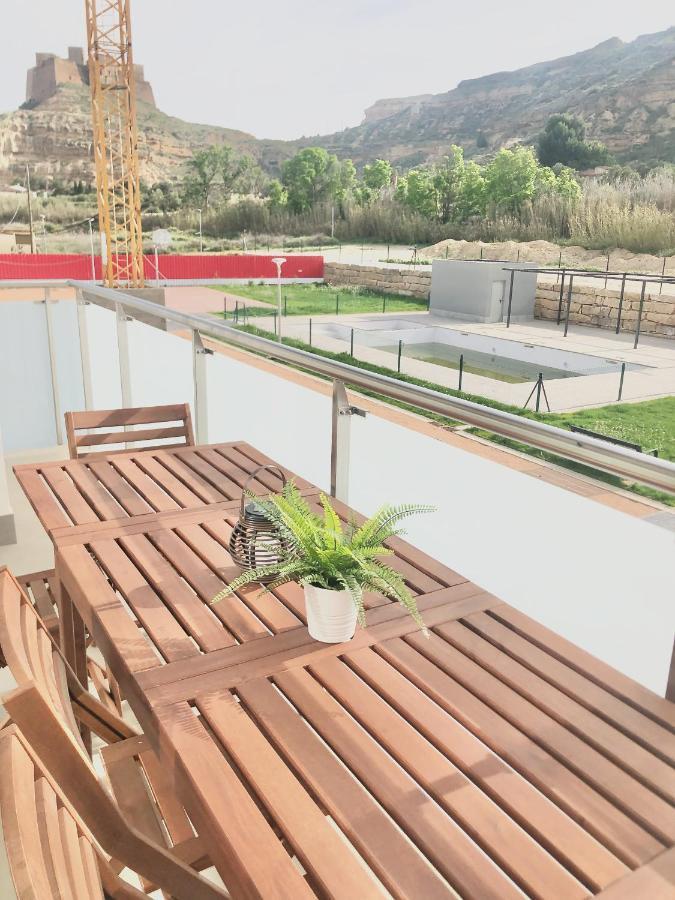 דירות Precioso Piso Monzon Terraza, Parking,Piscina,Zona De Juegos מראה חיצוני תמונה